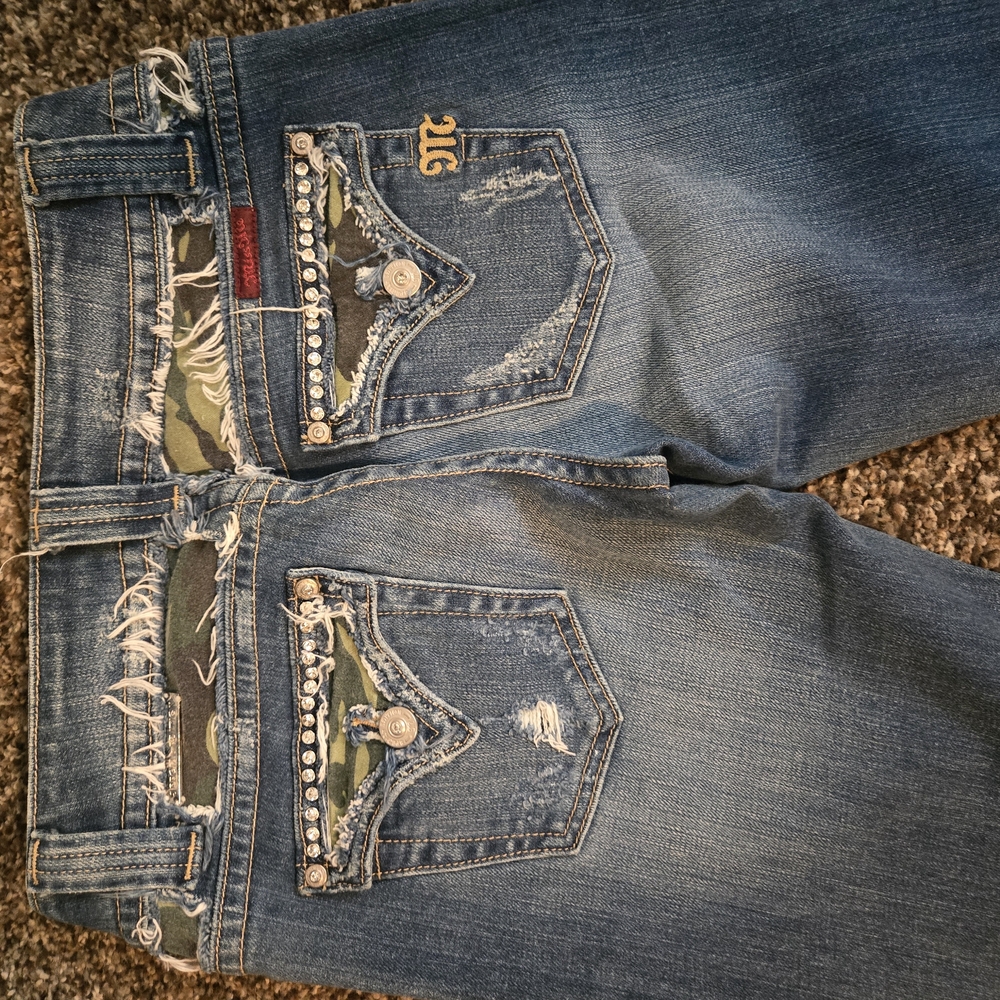 Women's Boot Cut Jeans - Blue